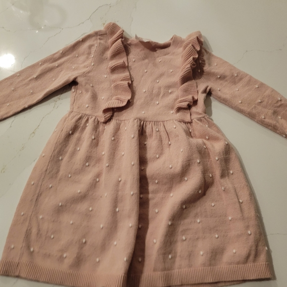 Polka dotted dress with ruffles - Picture 1 of 1